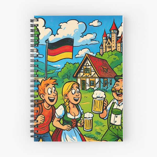 Item preview, Germany landscape | Comics stylCartoone -  designed and sold by ComicsFactory.