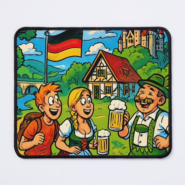 Item preview, Germany landscape | Comics stylCartoone - designed and sold by ComicsFactory.