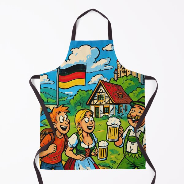 Item preview, Germany landscape | Comics stylCartoone - designed and sold by ComicsFactory.