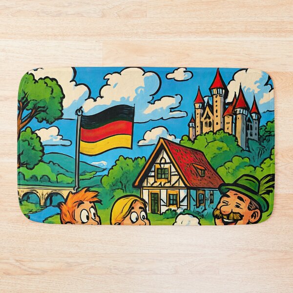 Item preview, Germany landscape | Comics stylCartoone -  designed and sold by ComicsFactory.