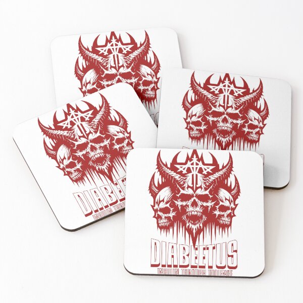 Item preview, Diabeetus – Insulin Through Violence | Brutal Metal Skull Art (Dying Fetus) designed and sold by onlin3boutiqu3.