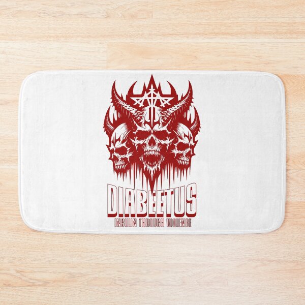 Item preview, Diabeetus – Insulin Through Violence | Brutal Metal Skull Art (Dying Fetus) designed and sold by onlin3boutiqu3.