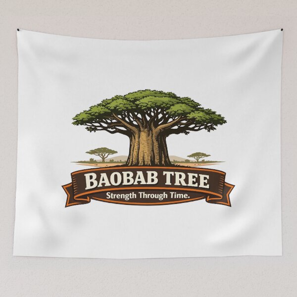 Item preview, Baobab Tree – Ancient African Botanical Giant designed and sold by WildlifeInc.
