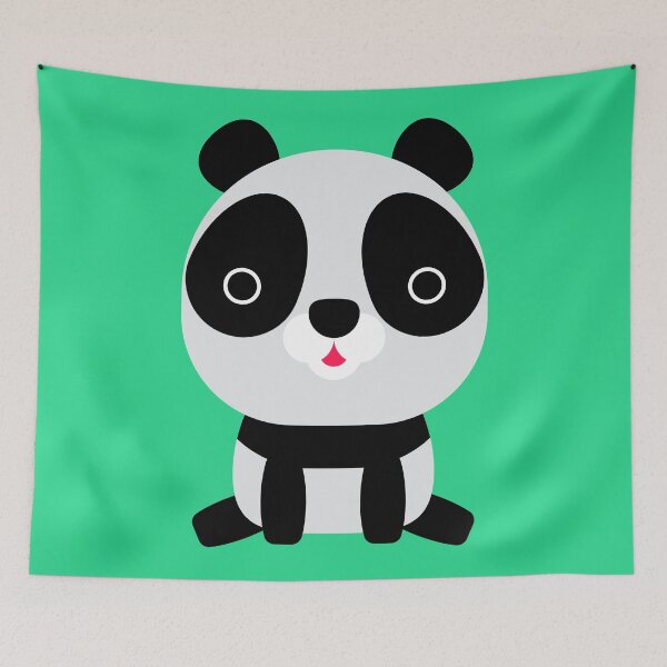 Item preview, Cute funny cartoon panda bear designed and sold by aslai.