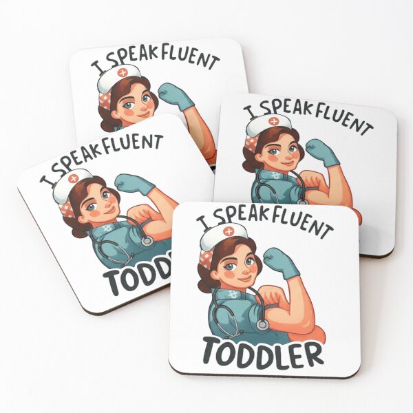 Item preview, Pediatric Nurse I Speak Fluent Toddler designed and sold by erkinmaddison.