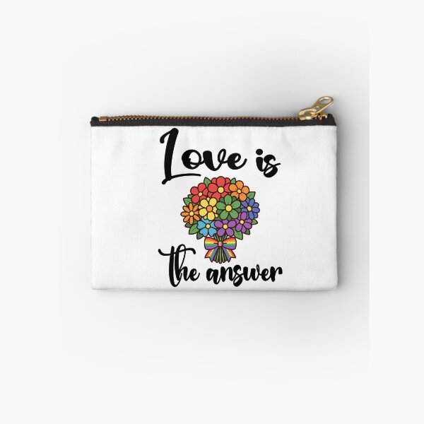 Item preview, Love is the answer LGBTQ design designed and sold by Colorfulman.