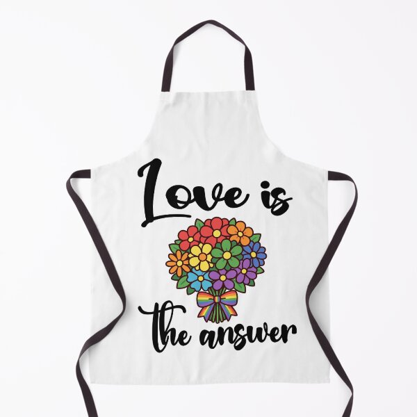 Item preview, Love is the answer LGBTQ design designed and sold by Colorfulman.