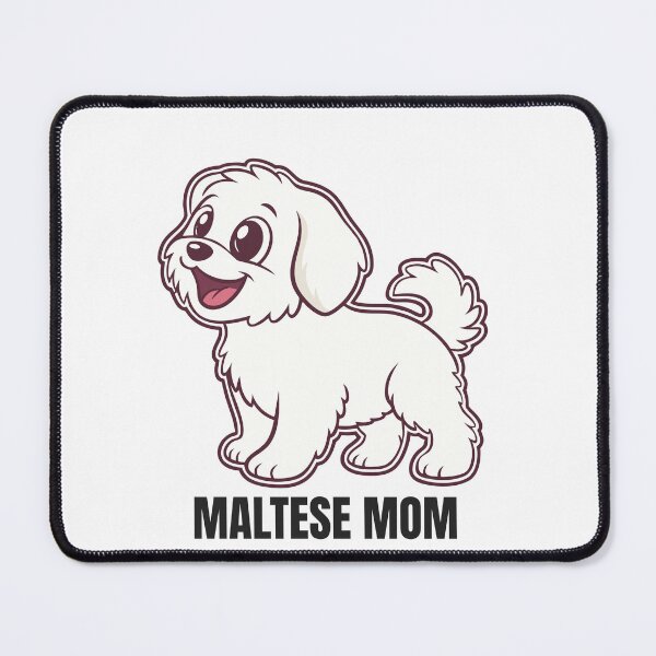 Item preview, Cute Maltese Dog Mom Design designed and sold by Pawcrafted.