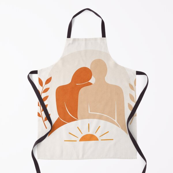 Item preview, Abstract Human Connection Poster | Minimalist Symbolic Illustration designed and sold by DrizzyV.