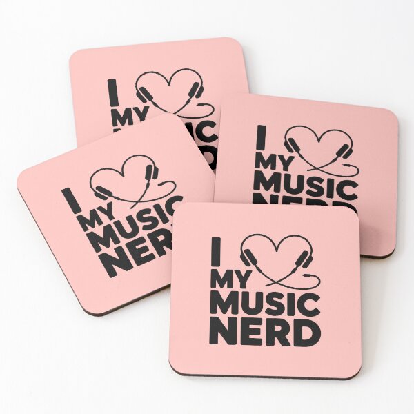Item preview, I Love My Music Nerd designed and sold by DabrowskiDesign.