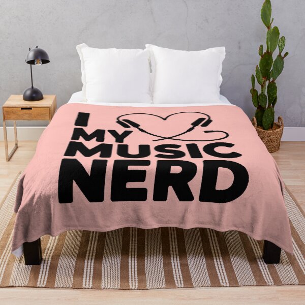 Item preview, I Love My Music Nerd designed and sold by DabrowskiDesign.