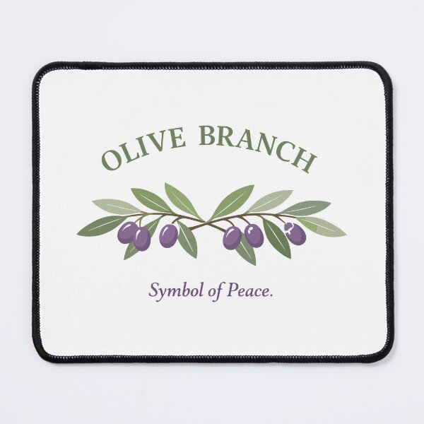 Item preview, Olive Branch – Ancient Botanical Symbol of Peace designed and sold by WildlifeInc.
