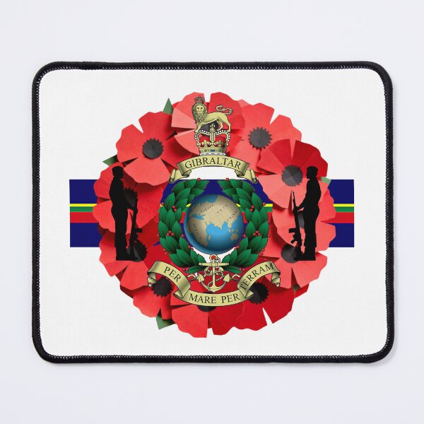Item preview, Royal Marines Remembrance Poppy Wreath designed and sold by Bootneckstore.