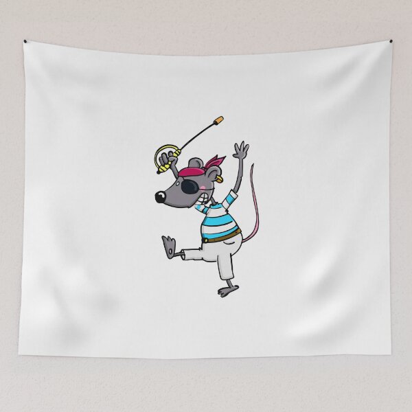 Item preview, The funny little mouse is a wild pirate designed and sold by chrisbears.