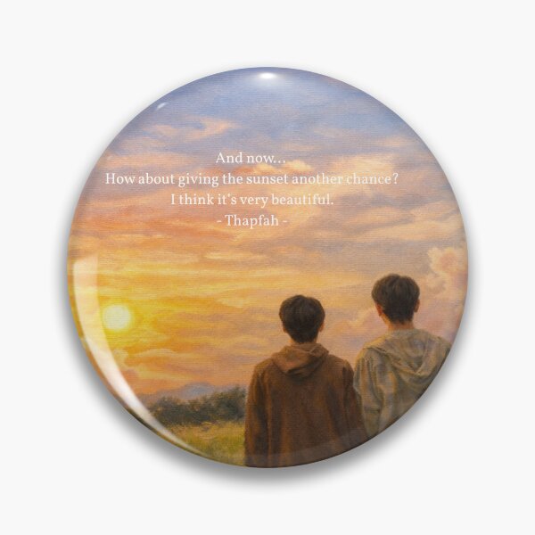 Item preview, JimmySea Magic Prophecy – BL Drama Inspired Sunset Couple Art | Dreamy Romantic Painting designed and sold by Meiyi Digitals Co.