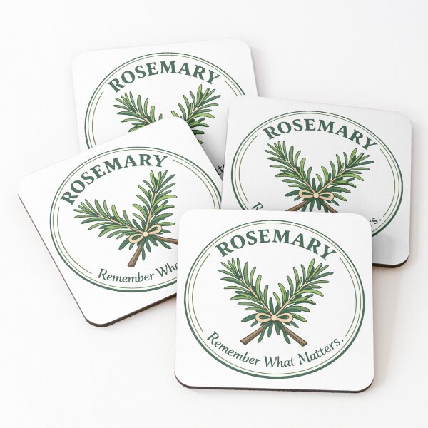Item preview, Rosemary Herb – Symbolic Mediterranean Botanical designed and sold by WildlifeInc.