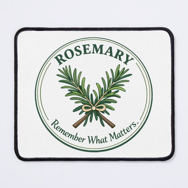 Item preview, Rosemary Herb – Symbolic Mediterranean Botanical designed and sold by WildlifeInc.