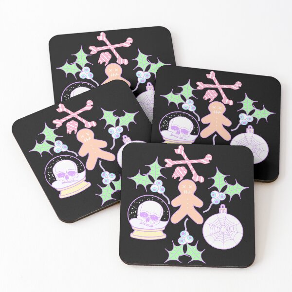 Item preview, Alternative Themed Christmas Pattern designed and sold by kitschandkawaii.