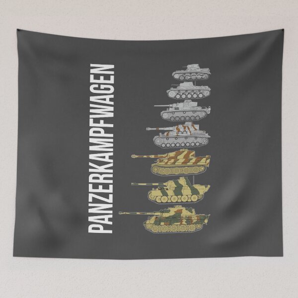 Item preview, Hobby tanks! German Panzerkampfwagen tanks in color designed and sold by FAawRay.