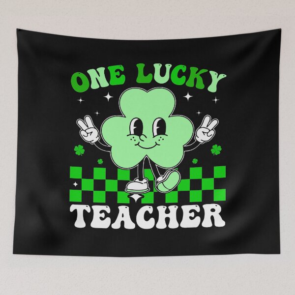 Item preview, One Lucky Teacher St Patricks Day designed and sold by KroghDs.