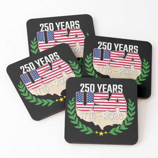 Item preview, Years USA 1776-2026 Anniversary Stars and Map designed and sold by Conpo.