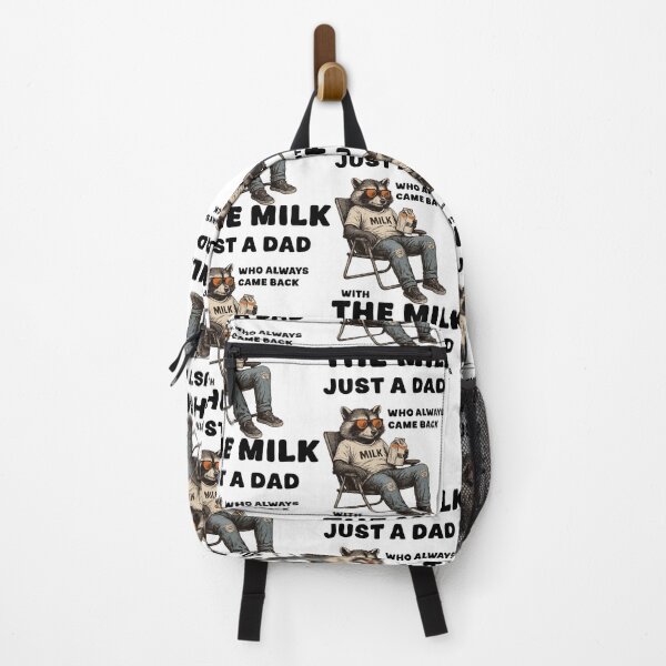 Item preview, Just A Dad Who Always Came Back With The Milk Raccoon Father's Day designed and sold by jakaun.