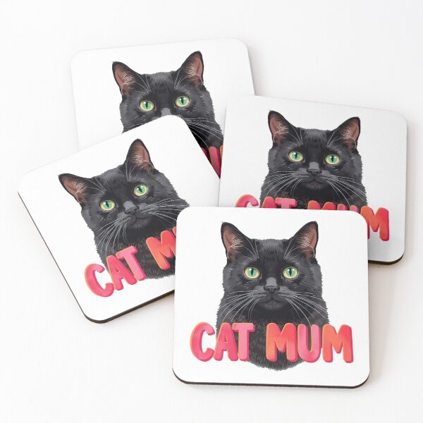 Item preview, Black Cat Mum designed and sold by MoonMonkeyNbear.