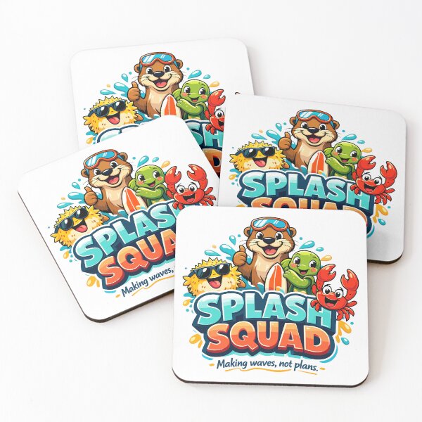 Item preview, Splash Squad – Making Waves Not Plans designed and sold by WildlifeInc.