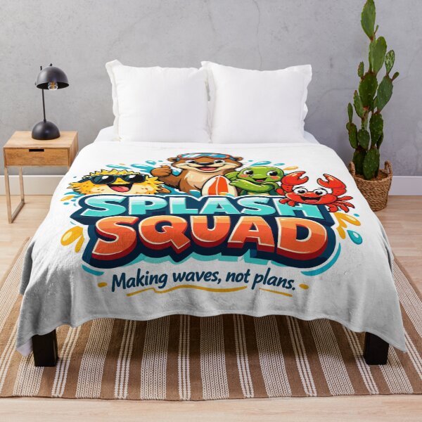 Item preview, Splash Squad – Making Waves Not Plans designed and sold by WildlifeInc.