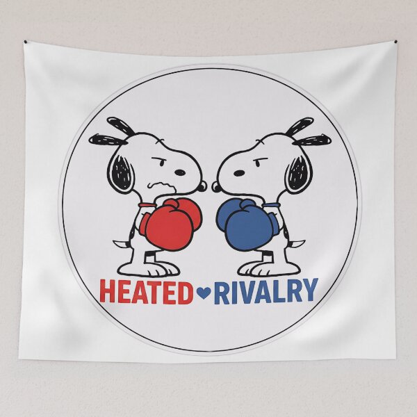 Item preview, Heated Rivalry Snoopy Boxing - Retro Sports Aesthetic designed and sold by luxurytoushes.