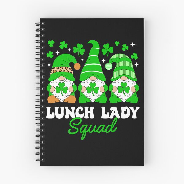 Item preview, Lunch Lady Squad St Patricks Day Gnomes designed and sold by KroghDs.