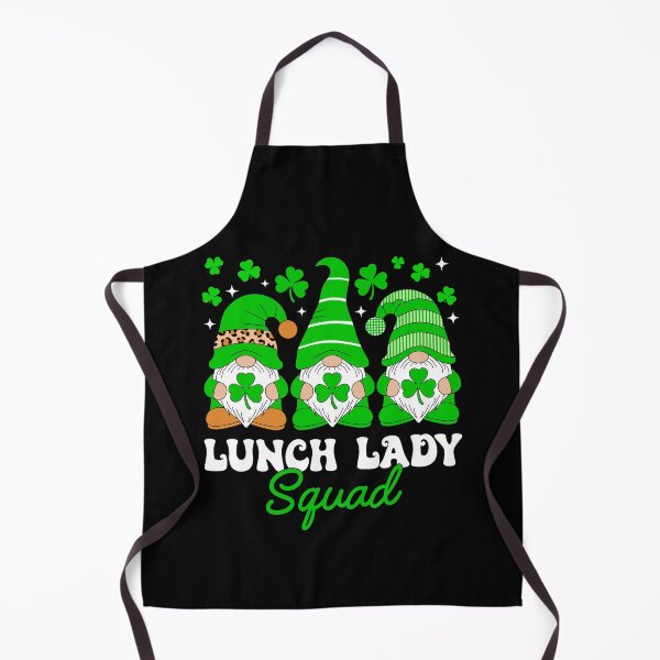 Item preview, Lunch Lady Squad St Patricks Day Gnomes designed and sold by KroghDs.