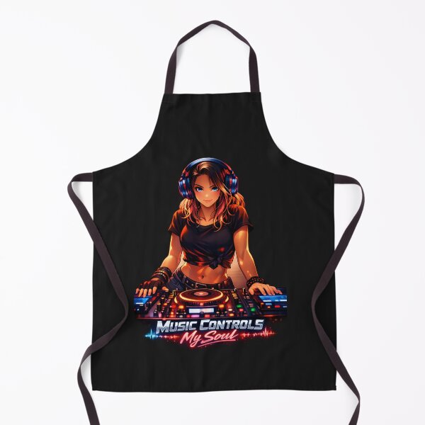 Item preview, Anime DJ Queen – Neon Night Energy designed and sold by Les-Ink-Studio.