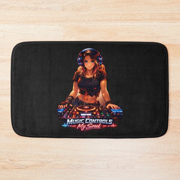 Item preview, Anime DJ Queen – Neon Night Energy designed and sold by Les-Ink-Studio.