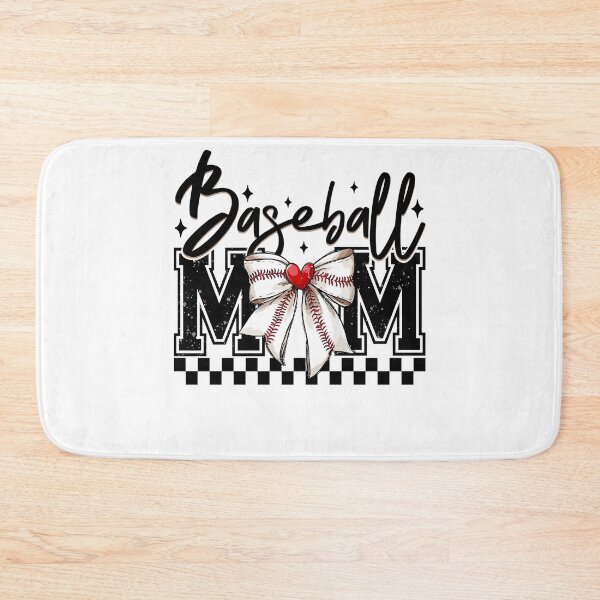Artikelvorschau, Baseball Mama Coquette Bow Spieltag Baseball Mama Muttertag Karomuster entworfen und verkauft von jakaun.