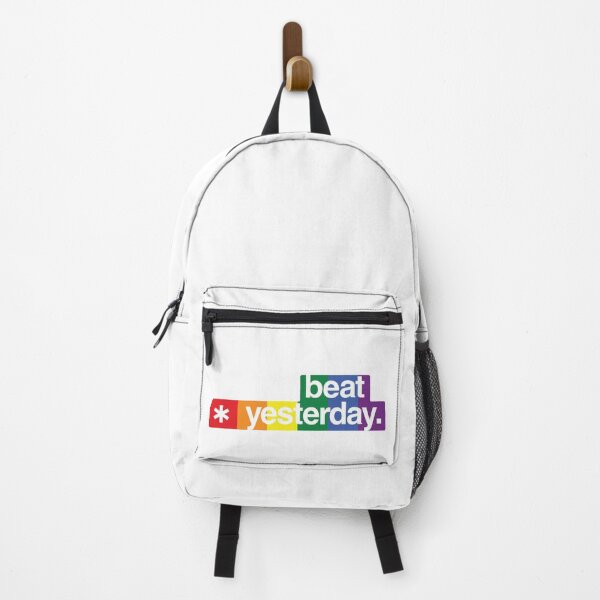 Item preview, Beat Yesterday: Your Daily Motivation - Rainbow color designed and sold by GregInJapanShop.