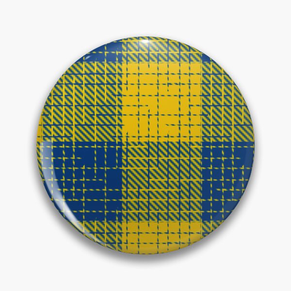 Item preview, Yellow and Blue Crosshatch Plaid Gingham Design  designed and sold by PatternTitan.