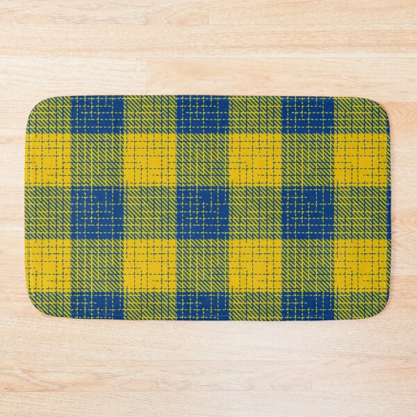 Item preview, Yellow and Blue Crosshatch Plaid Gingham Design  designed and sold by PatternTitan.