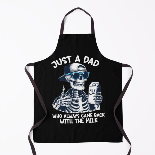Item preview, Just a Dad Who Always Came Back With The Milk Skeleton Father's Day designed and sold by jakaun.