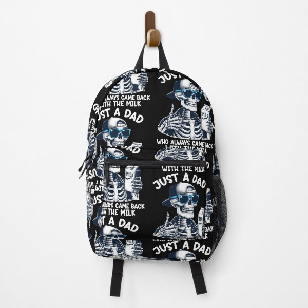 Item preview, Just a Dad Who Always Came Back With The Milk Skeleton Father's Day designed and sold by jakaun.