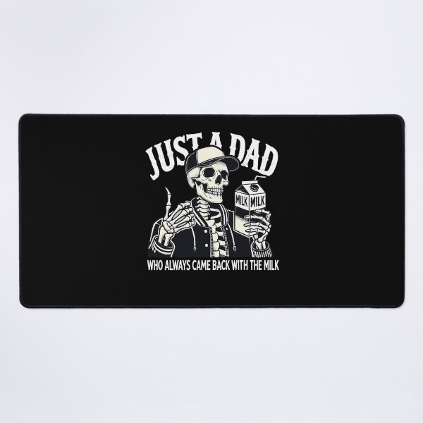 Item preview, Just a Dad Who Always Came Back With The Milk Skeleton Funny Dad for Men designed and sold by jakaun.