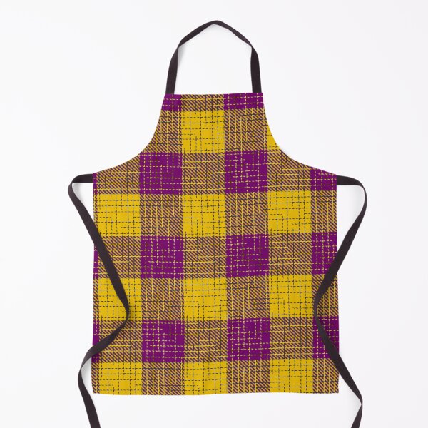 Item preview, Yellow and Purple Crosshatch Plaid Gingham Design  designed and sold by PatternTitan.