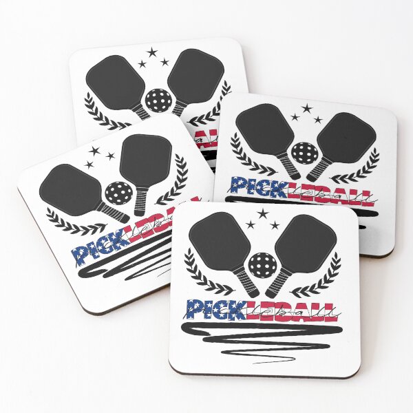 Item preview, Flag Pickleball Sport Emblem Laurel Wreath designed and sold by Conpo.