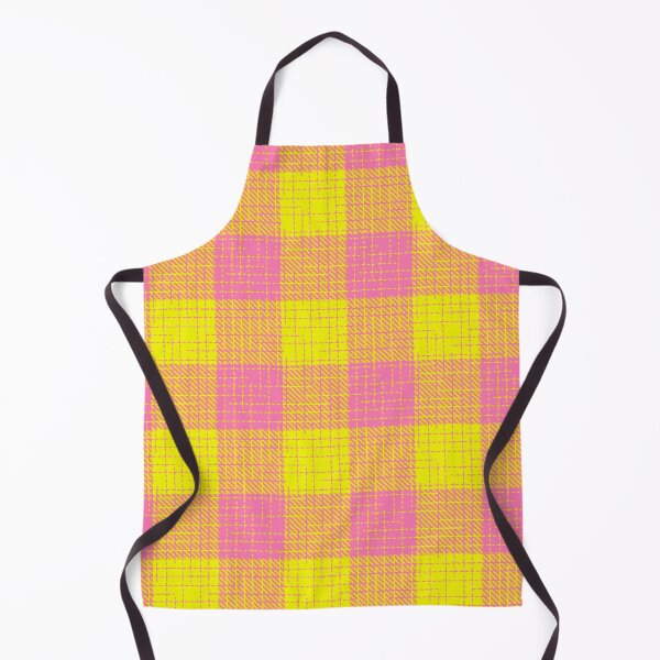 Item preview, Yellow and Pink Crosshatch Plaid Gingham Design  designed and sold by PatternTitan.