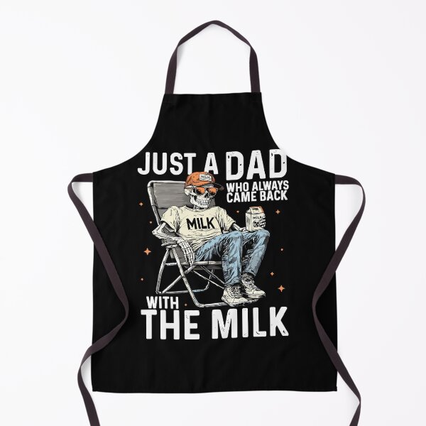 Item preview, Father's Day Just A Dad Who Always Came Back with The Milk Skeleton designed and sold by jakaun.