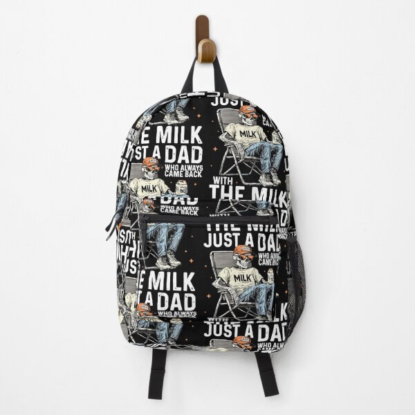Item preview, Father's Day Just A Dad Who Always Came Back with The Milk Skeleton designed and sold by jakaun.