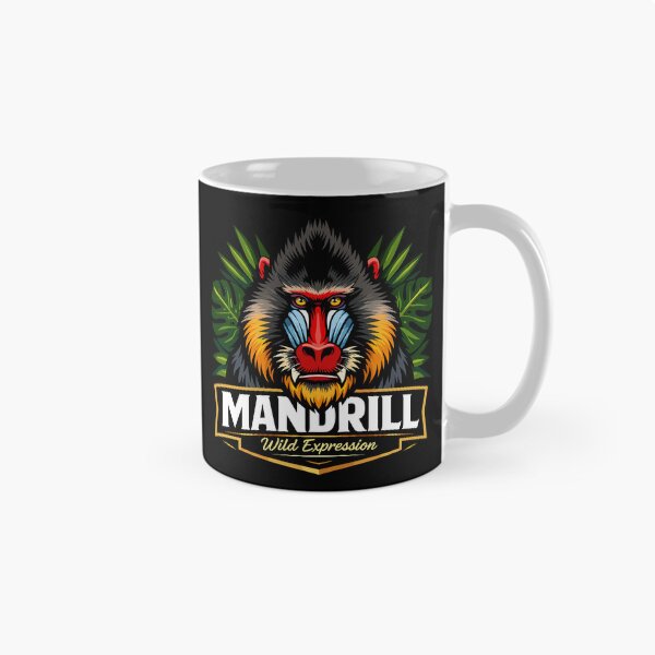 Item preview, Mandrill Primate – Wild Expression and Color Display designed and sold by WildlifeInc.