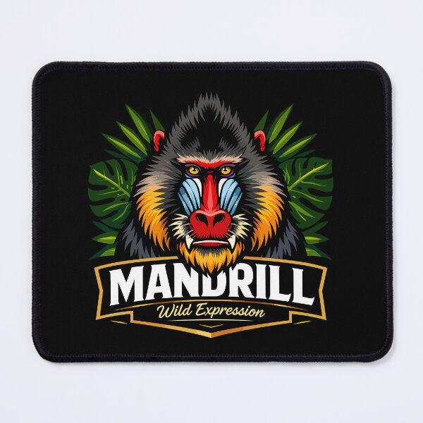 Item preview, Mandrill Primate – Wild Expression and Color Display designed and sold by WildlifeInc.