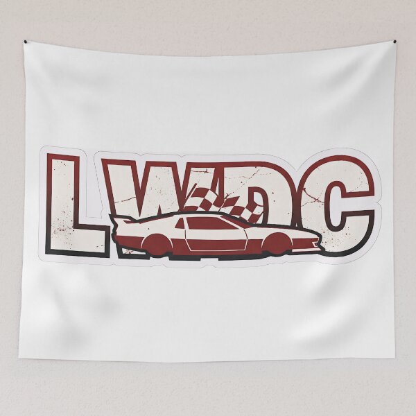 Item preview, LWDC Racing Club Vintage Aesthetic - Distressed Streetwear Art designed and sold by luxurytoushes.