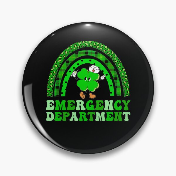 Item preview, Emergency Department St Patricks Day ER Nurse designed and sold by KroghDs.
